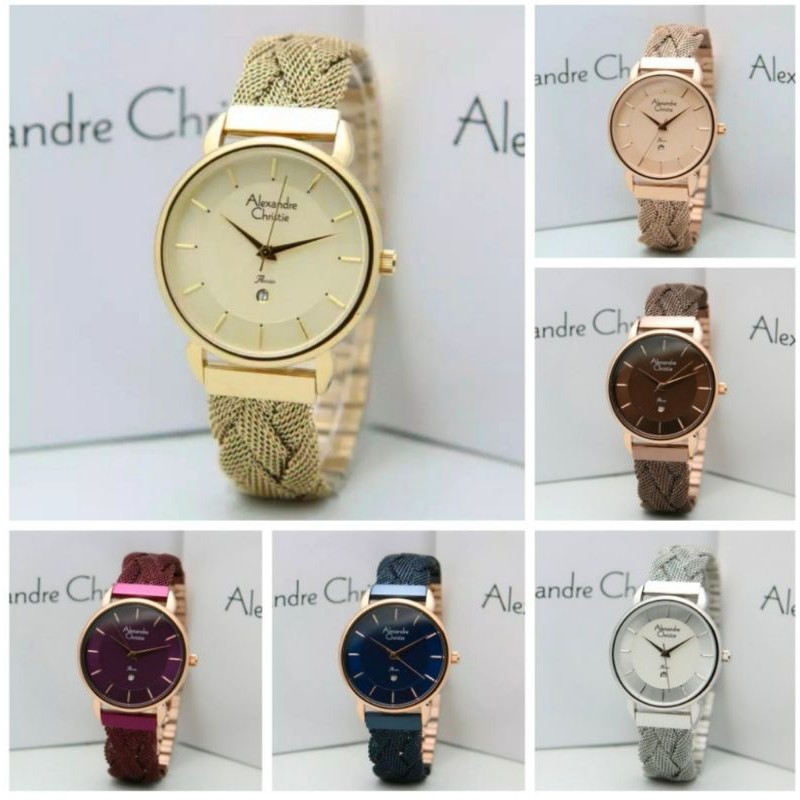 JAM TANGAN WANITA ALEXANDRE CHRISTIE  2857 AC 2857 Ac 2857 ORIGINAL [ GARANSI RESMI 1 TAHUN ]