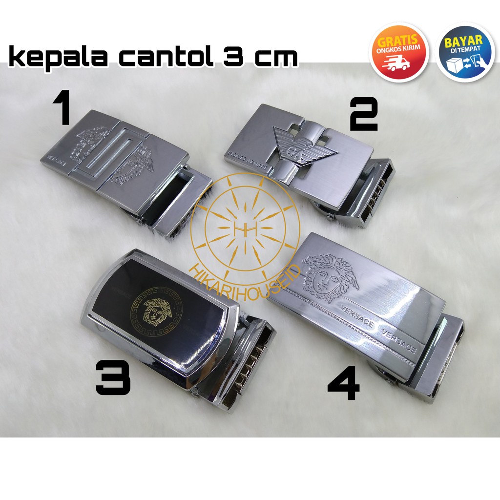 SALE | KEPALA GESPER | KEPALA IKAT PINGGANG CANTOL 3.0 cm