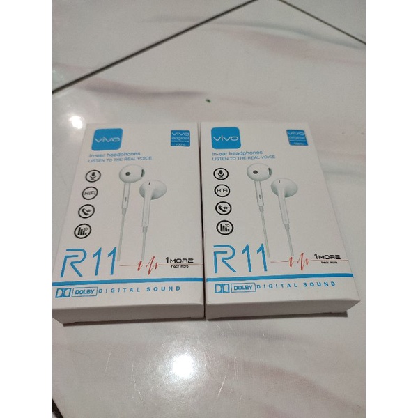 Handsfree handset earphone R12 superior sound headset R12 Samsung Oppo Xiaomi Vivo