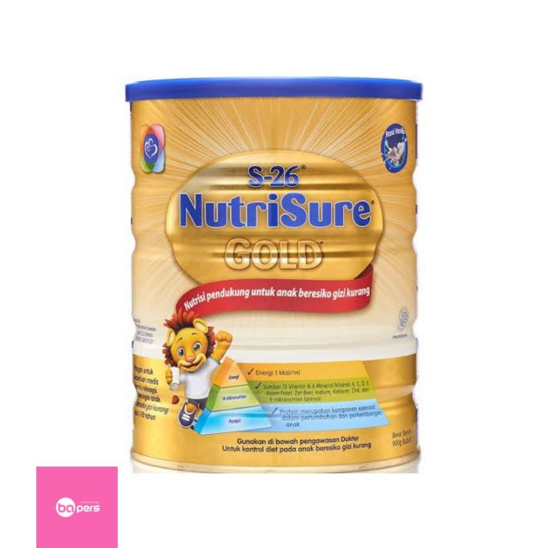 Susu S26 NutriSure Gold 900gr 1-10 Tahun