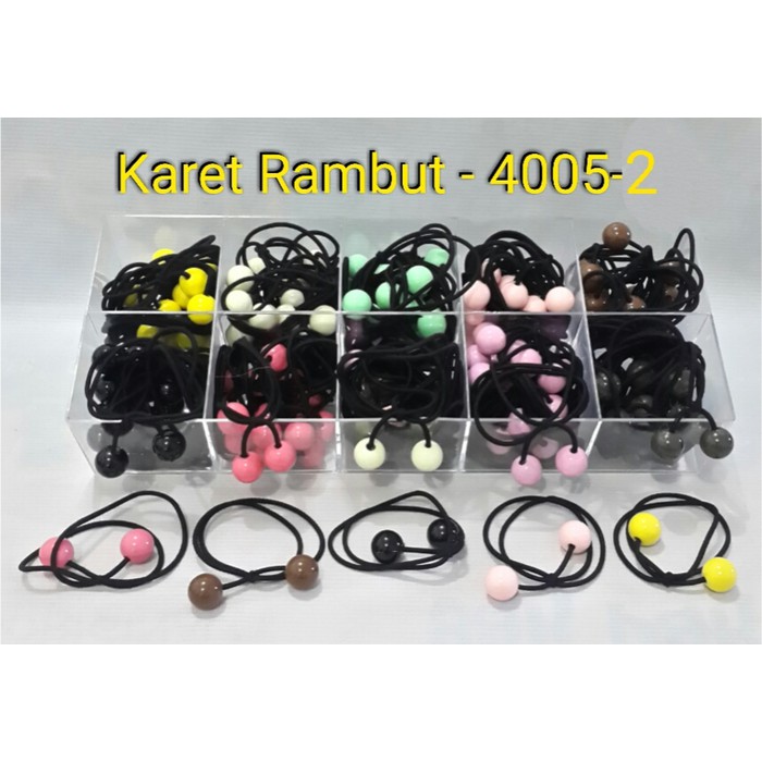 Ikat Rambut Kuncir Rambut Karet Rambut Jepit Rambut 4005-2