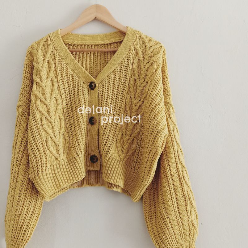 Delani.project Jiminie Crop Cardi