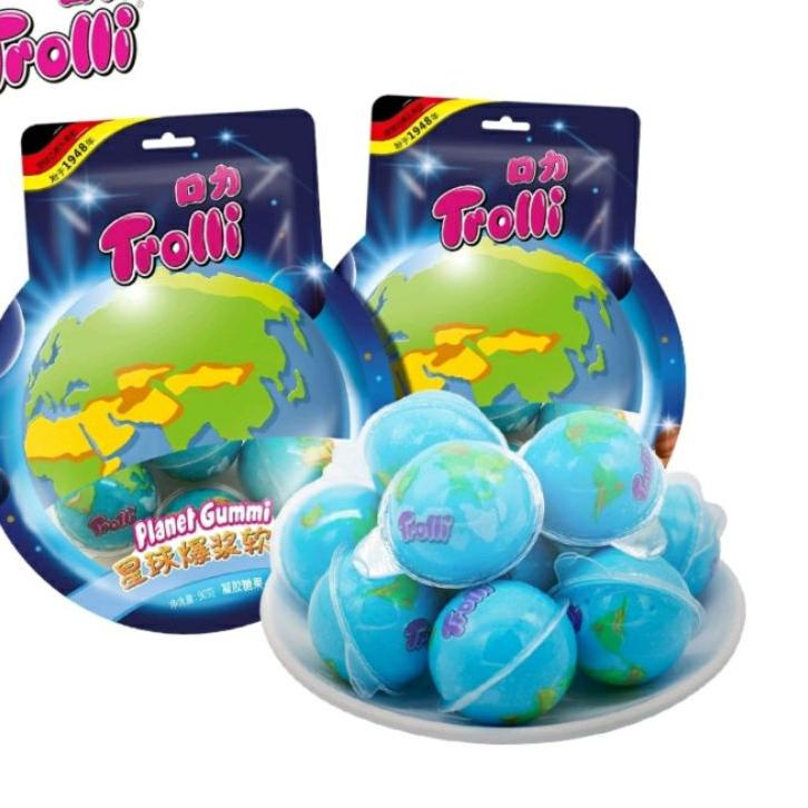 

[DISCOUNT 0C082] [1PCS]Trolli Planet Gummy/Dragon Eye/Soccer Ball/Stella Ball/Duck Jelly/Sports Ball/Apel/Peach Baru