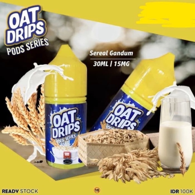 Liquid Oat Drip 30ml Pods Series Shopee Indonesia