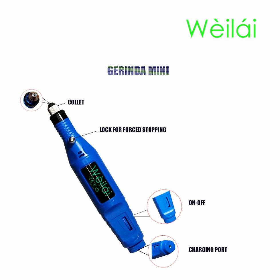 Weilai Mesin Mini Grinder Grafir Bor Gerinda Ukir Gerinda Listrik Mini Gerinda Mini