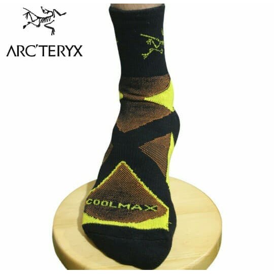 Kaos Kaki Gunung Arcteryx Outdoor Hiking Trekking Coolmax Socks Tebal