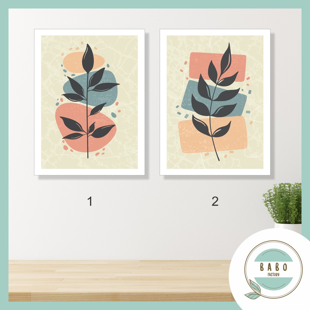 Hiasan Dinding Abstract Plant part 15