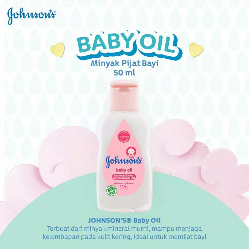 Johnson Baby Oil 50ml