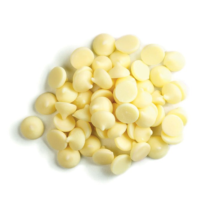 

COKELAT- CALLEBAUT WHITE COUVERTURE CHOCOLATE 28% 500 GRAM -COKELAT.