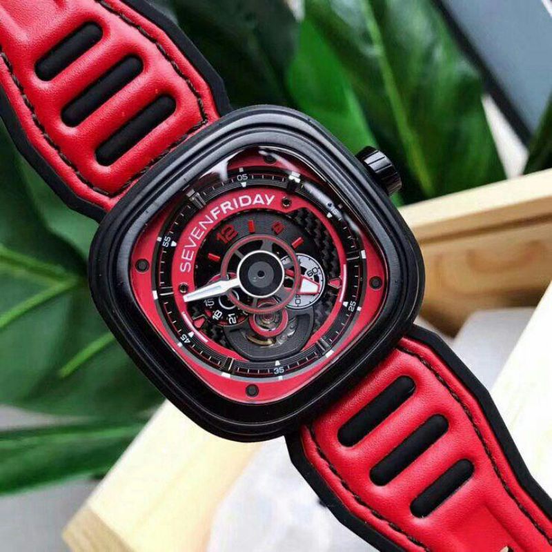 Jam tangan SEVENFRIDAY P3B/03 P3B/06 automatic, mesin Miyota Japan, NFC aktif, include box original 