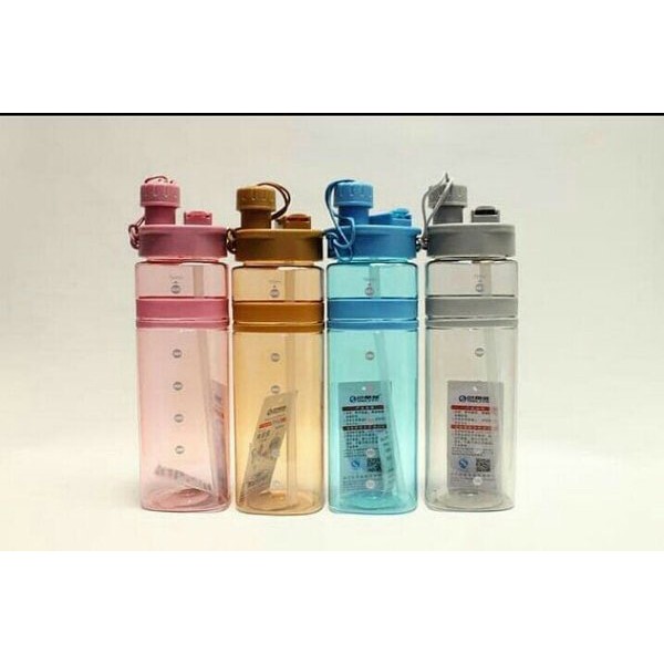 Botol Minum Sport H-7259 Seliya / Botol Minum Air 710ml / Botol Air dengan Sedotan