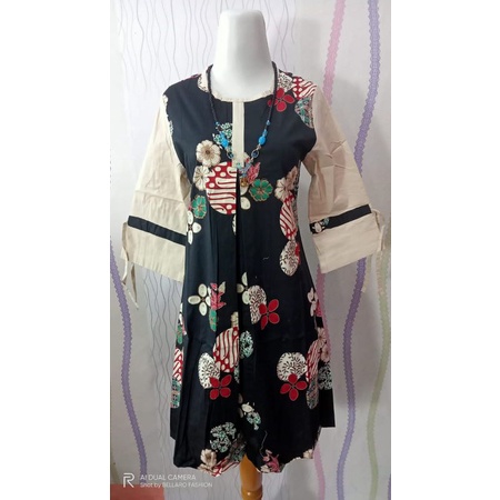 Dress batik Akemi standar Ld kecil