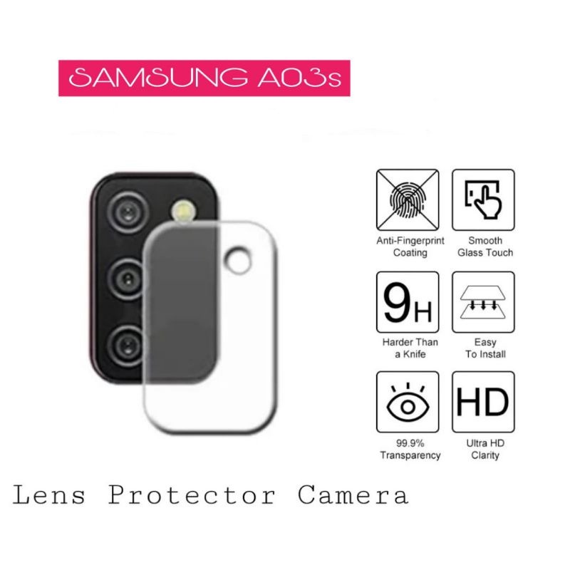 Samsung A03S / A13 4G / A33 5G/ A53 5G / A73 5G Pelindung Kamera Tempered Glass Protection Camera Kaca