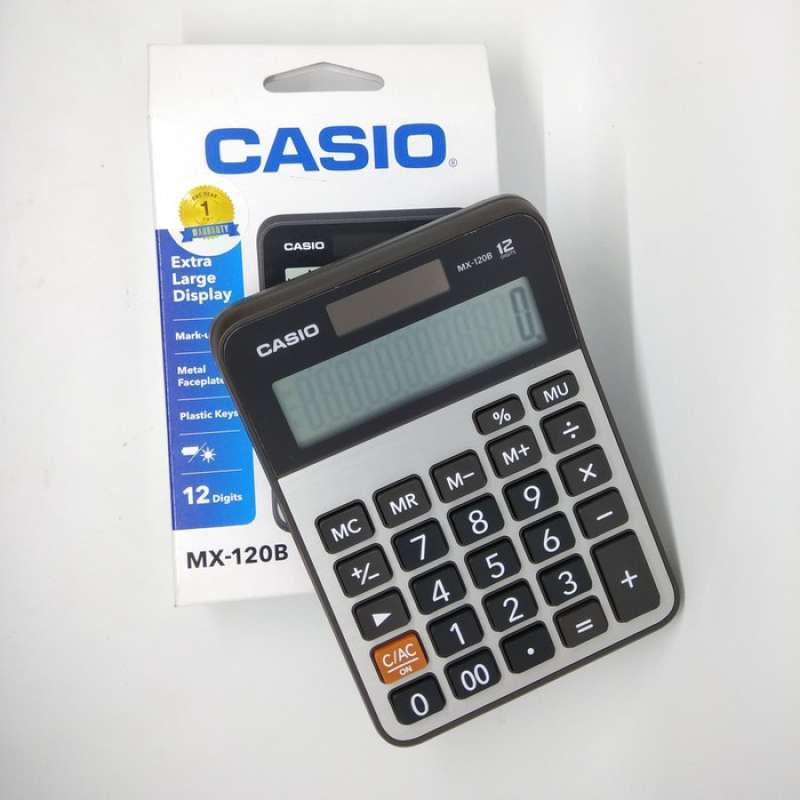 

Promo Kalkulator Casio MX-120B Kalkulator Desktop Original