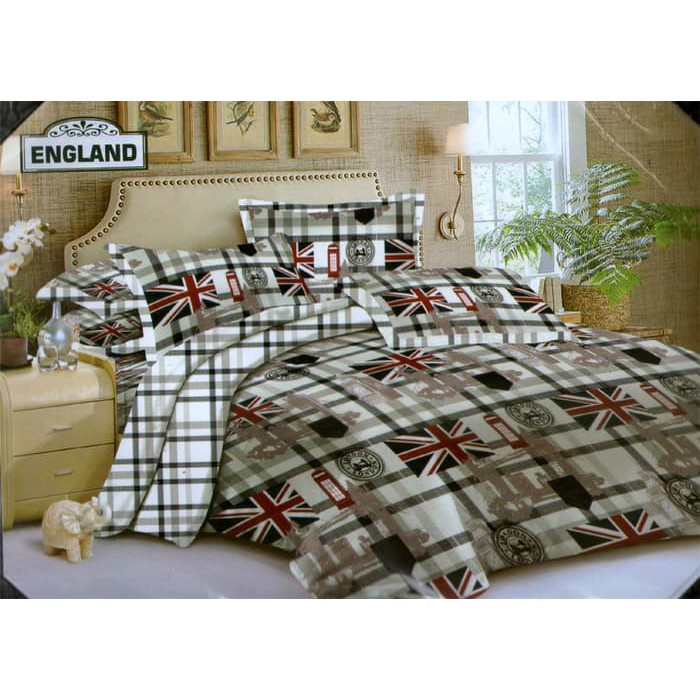 READY SPREI ENDLESS LOVE UKURAN 180X200 - ENGLAND