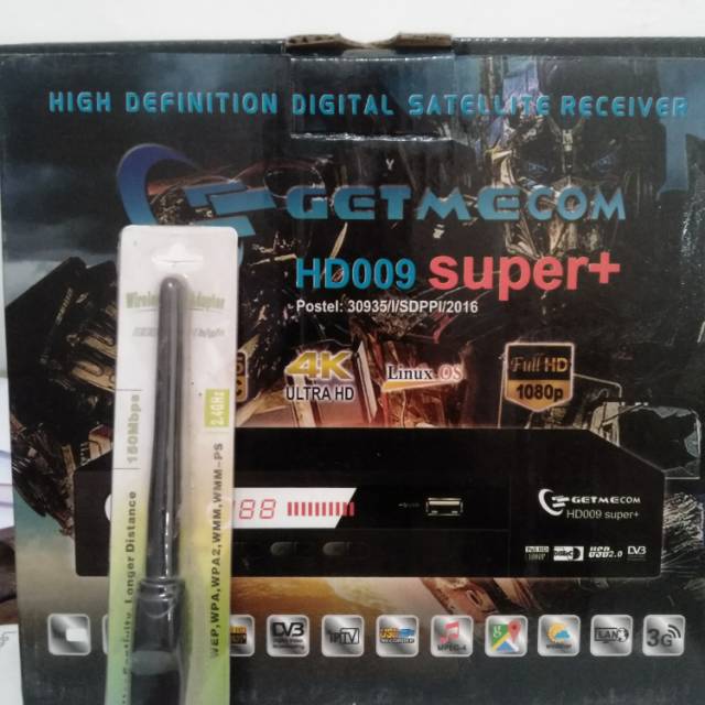 Getmecom HD009 super plus dan wifi dongle