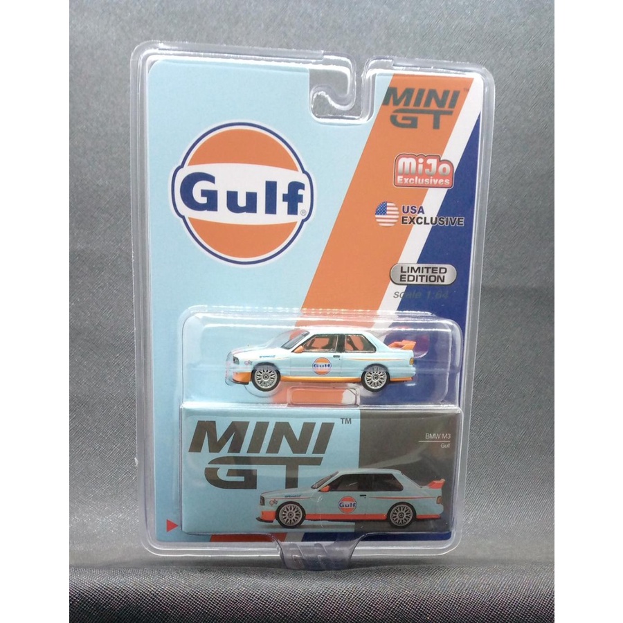MiniGT 1/64 BMW M3 E30 Gulf (MGT00314-MJ)