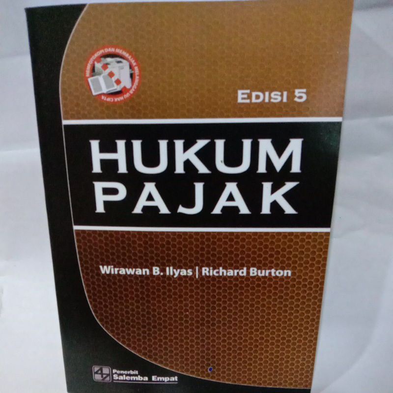 

HUKUM PAJAK, Edisi 5 By wirawan