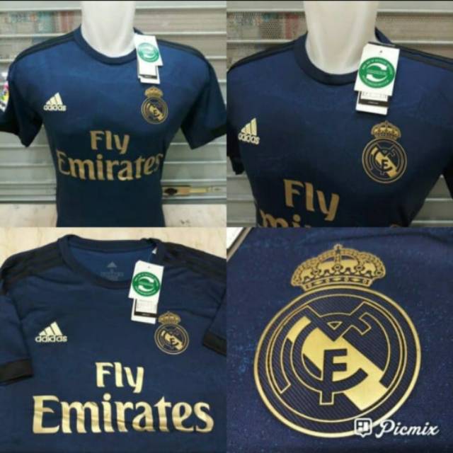 Jersey Real Madrid Away 2019/2020 FULLSET Grade Ori