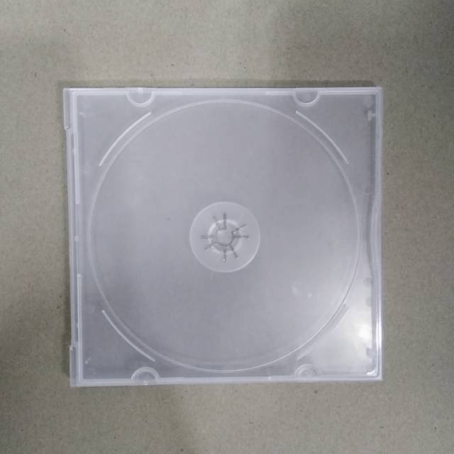 Casing cd Pp warna putih