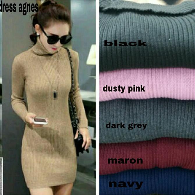 Dress Turtle Rajut Agnes