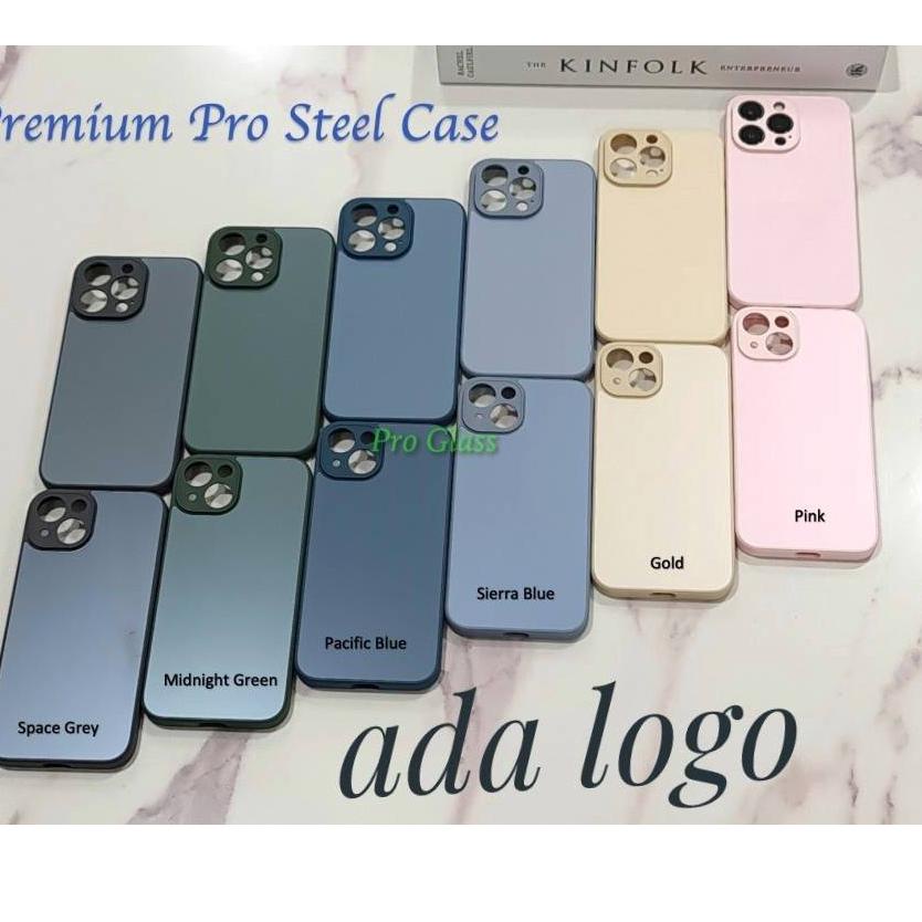 [PRODUK YIYNP] C209 For Iphone 12 Mini 12 12 Pro 12 Pro Max 13 13 Pro 13 Pro Max ProSteel Metal Sili