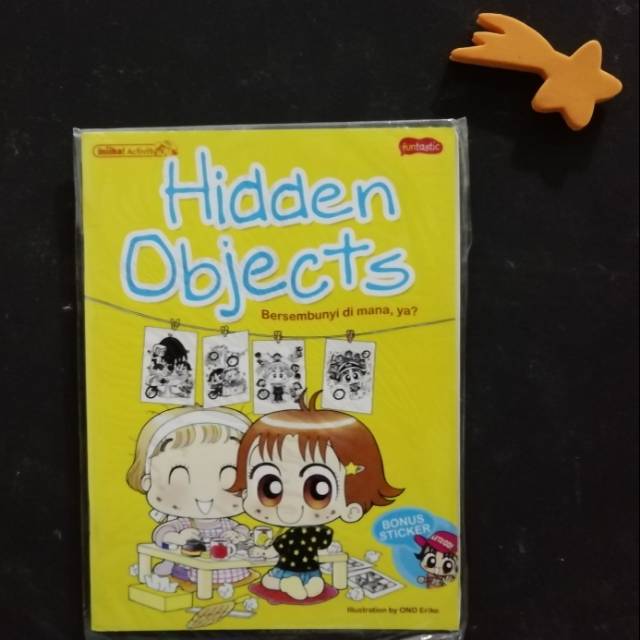 Buku Aktivitas Anak Seru - Hidden Objects - Miiko Activity