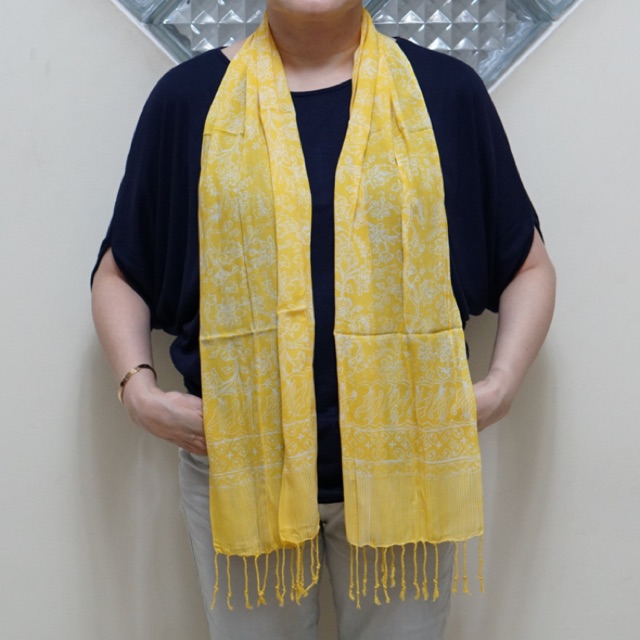 Scarf batik katun Paris halus