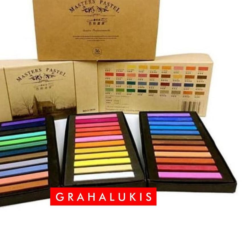 

qaMaries Masters Soft Pastel 36 warna qa KB(A16B27)