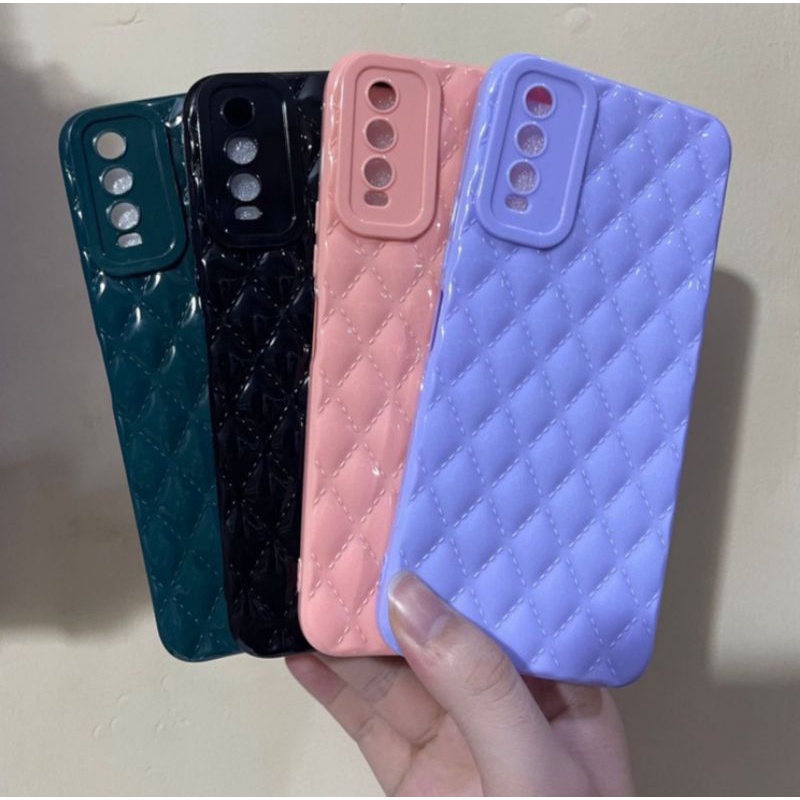 SOFT CASE TERMURAH TERBARU GLOSSY DIAMOND PRO KAMERA UNTUK OPPO A5S A3S F9 A15