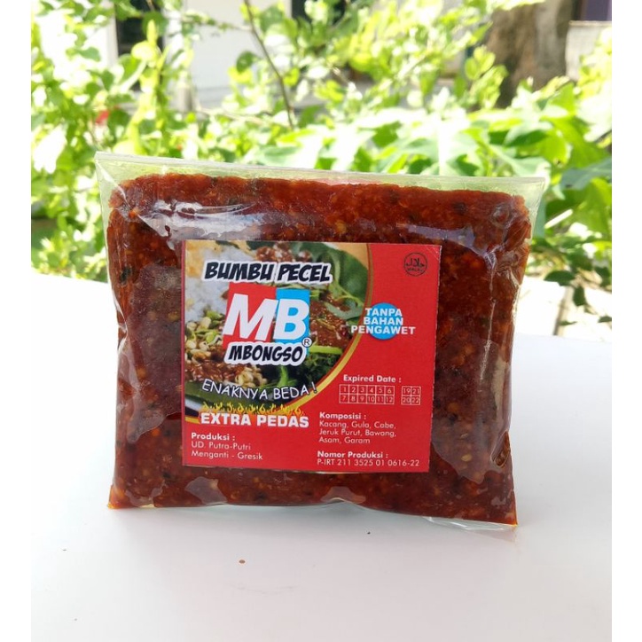 

Bumbu Sambel Pecel Mbongso (200gr)