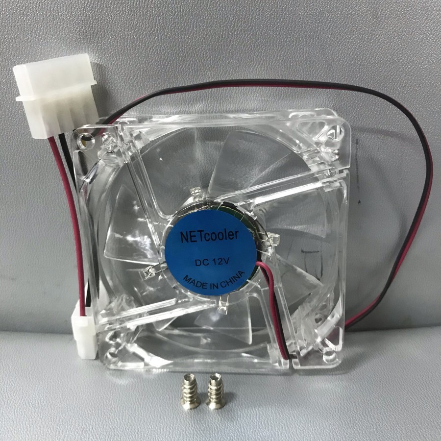 Fan Casing CPU 8Cm Transparan Led