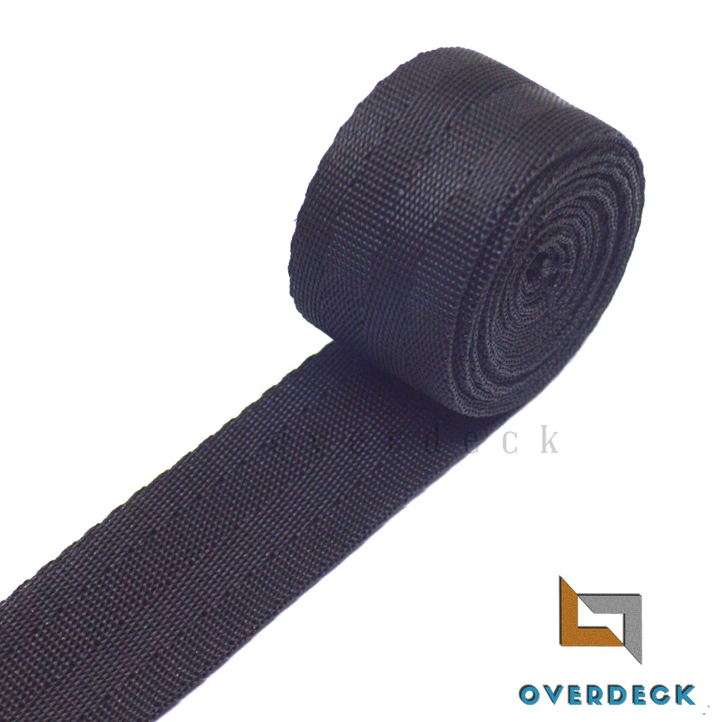 1 METER TALI WEBBING TAS-TALI WEBBING SEAT BELT 2.5 CM