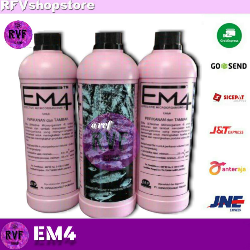 EM4 MIKROORGANISME PUPUK ORGANIK CAIR PERIKANAN DAN TAMBAK MURAH EM4 tanah dasar tambak aquarium air