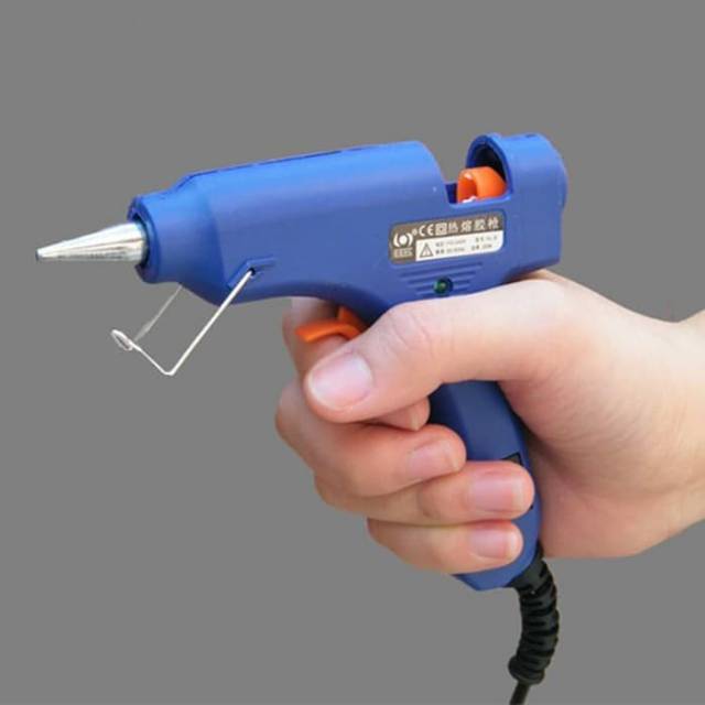 Alat Lem Tembak Glue Gun 20W +1 Lem Bakar Cair