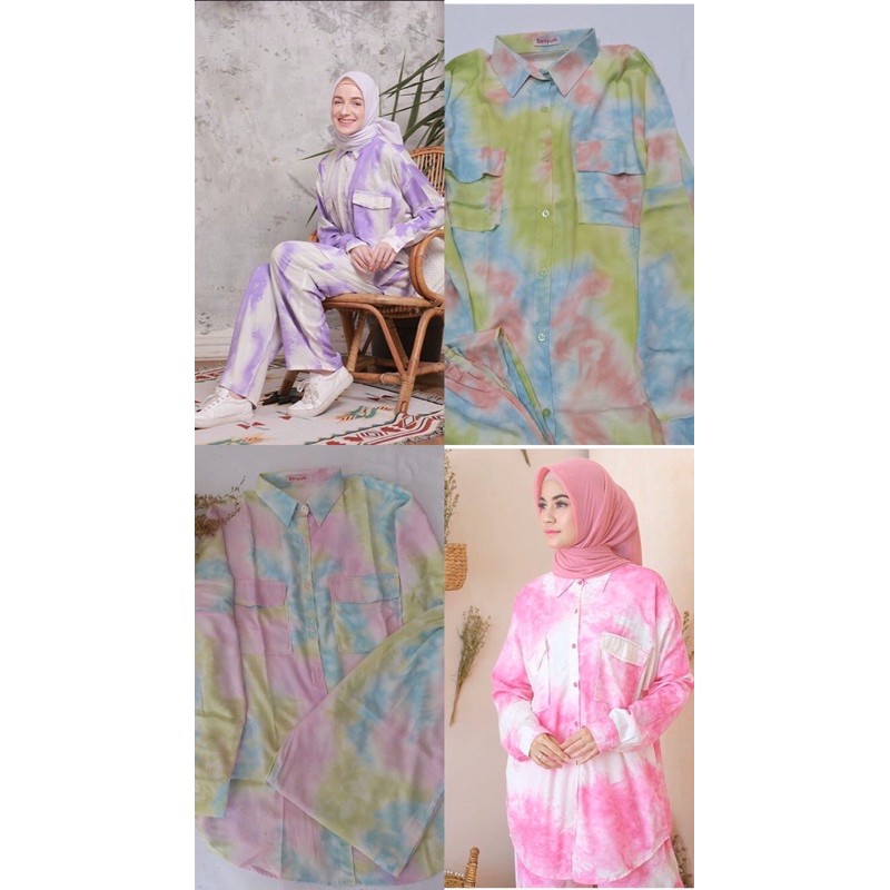 Senyum Pajamas Haura Tiedye Series