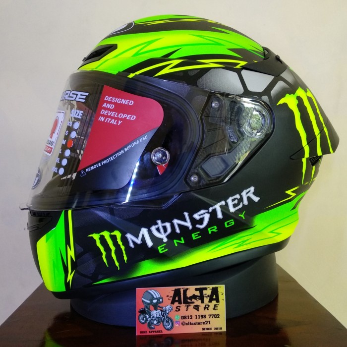 HELM KYT TT COURSE REPAINT MONSTER