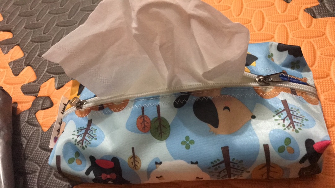 Tempat Tisue Traveling Pouch Kosmetik | Tempat Tisue Waterproof Wetbag