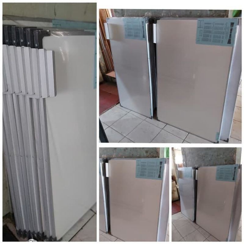 

papan tulis whiteboard gantung uk 80x120