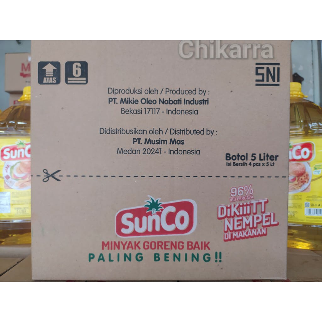 

KTr190 Sunco Minyak Goreng 5liter Original Vitamin A