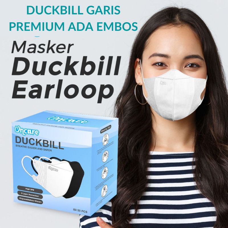 MASKER DUCKBILL FACEMASK 3PLY ISI 50PCS MASKER DUCKBILL FACE MASK HARGA 1 BOX ISI 50PCS ASLI