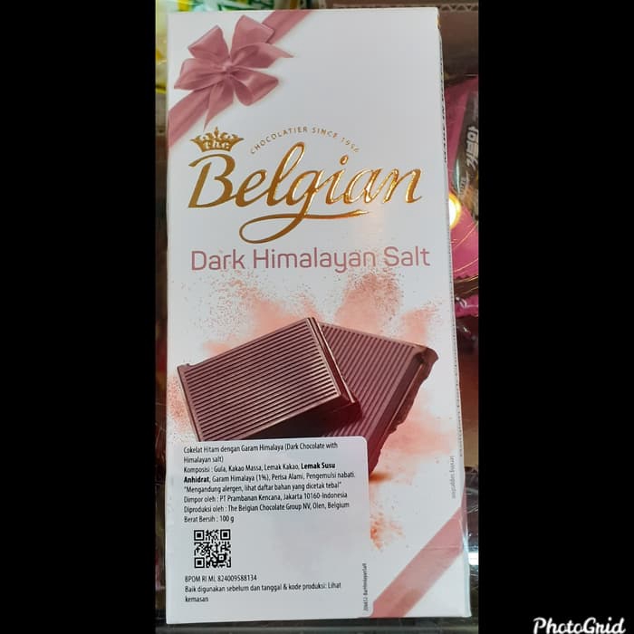 

Belgian Dark Himalayan Salt-Chocolate Import