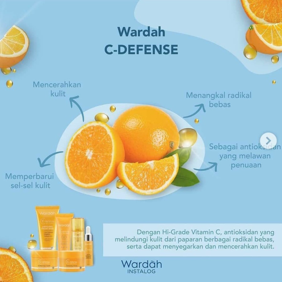 ★ BB ★ Wardah C-defense Energizing Whip Foam