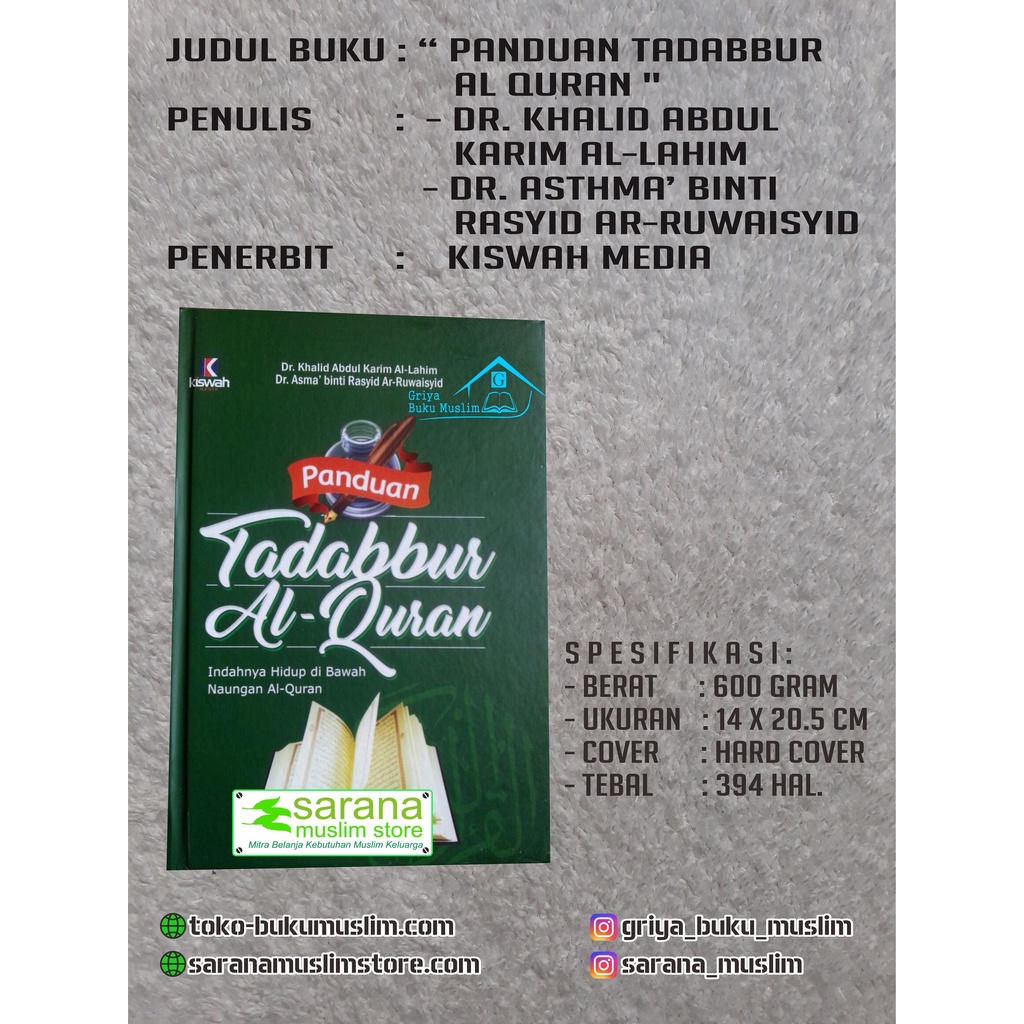 BUKU PANDUAN TADABBUR AL QURAN
