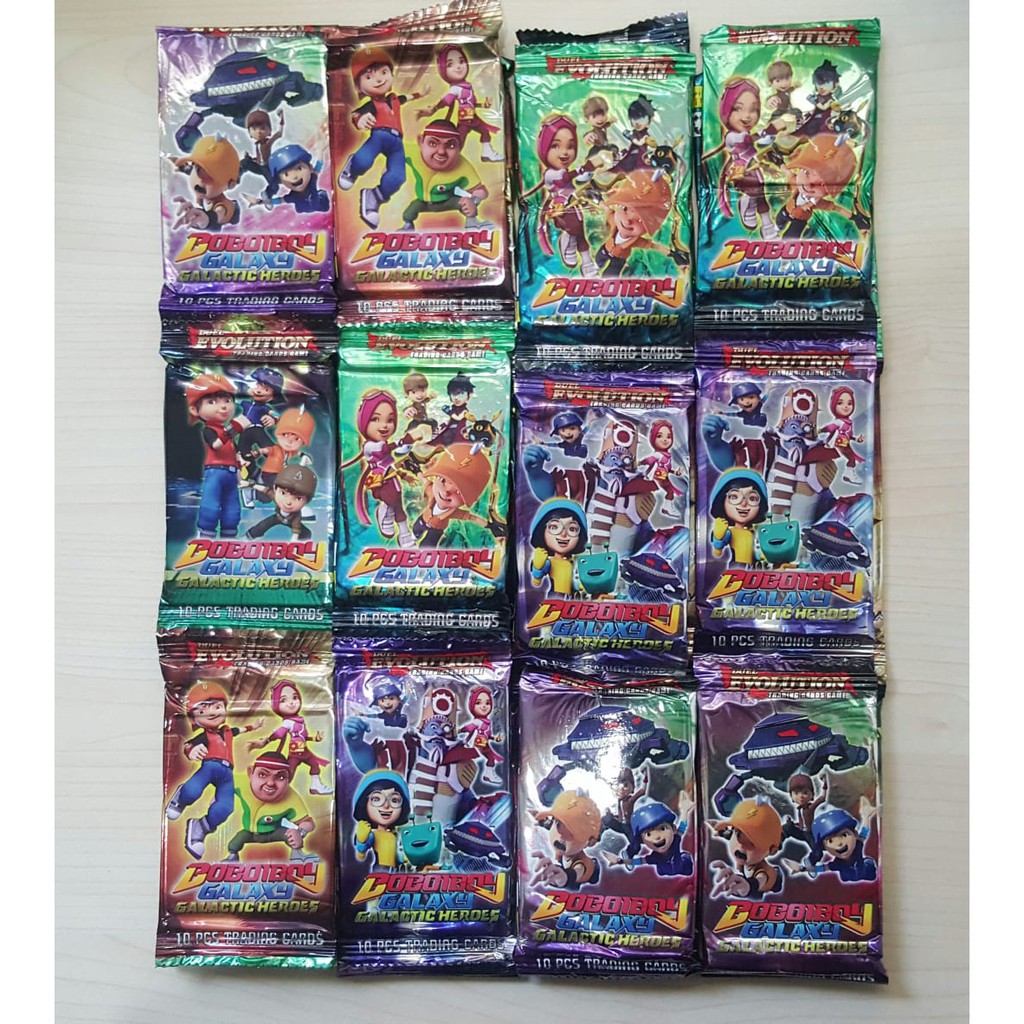 Trading Card BoboiBoy / Mainan Kartu Trading BoboiBoy