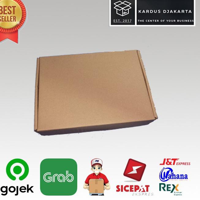 

➛g7 KARDUS DIECUT SIDE LOCK/PIZZA Uk. 25x17x5 POLOS dan BARU ✹ ★★★