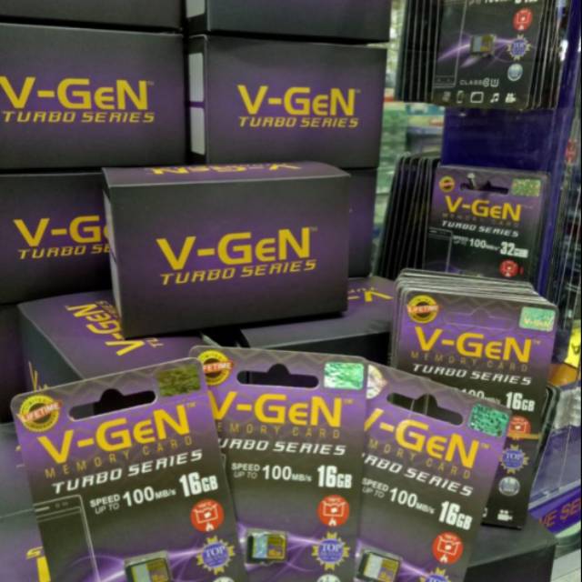 Memory V-Gen 16Gb / Memori / Memory Card 16GB / Micro SD 16GB Class 10