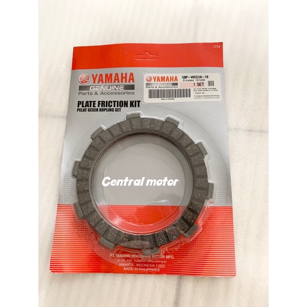 Kampas Kopling Set Scorpio Ori YGP