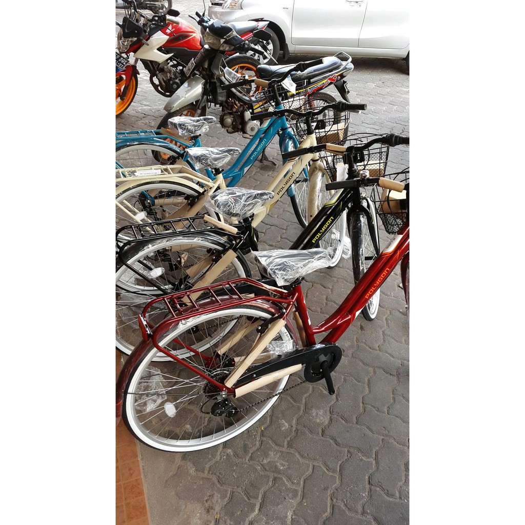 Exlusive Sepeda City Bike Sierra Lite 26 Polygon
