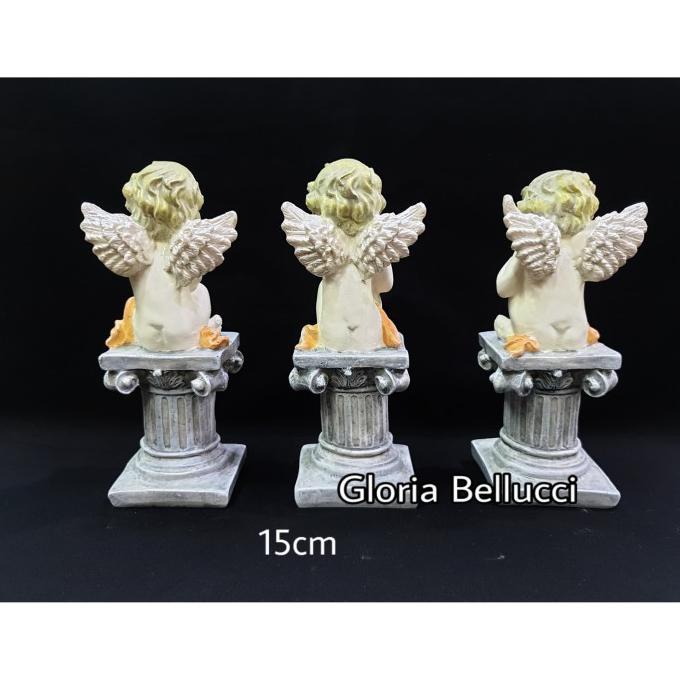 patung pajangan angel 3 pilar malaikat